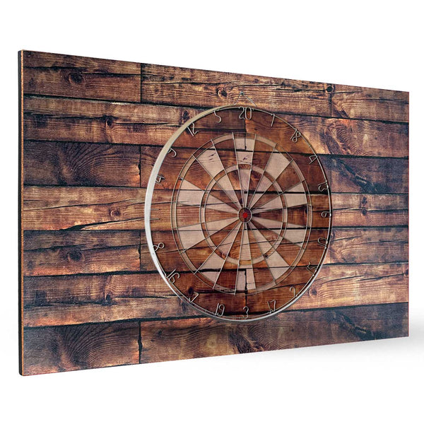 Brown Wooden Backboard Combo