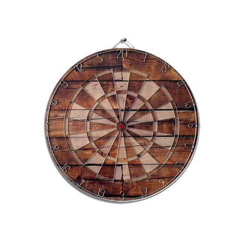Brown Wooden Dart Board