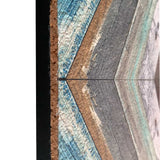 Rustic Diamond Planked Dartboard & Backboard